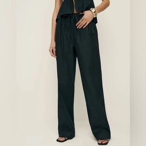 NWT Reformation Poplin Pants
